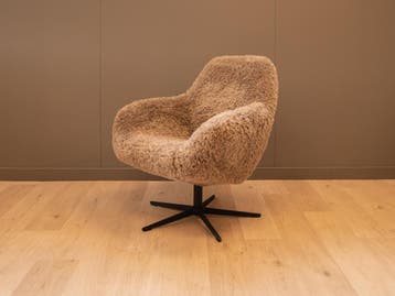 Fauteuil Ilona Laag DS Meubel met hoge showroommodel korting, Verzenden, Minder dan 75 cm, Nieuw, Stof