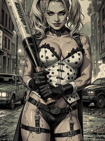 Jacob Hitt - does Harley Quinn w/COA XXL, Nieuw in verpakking