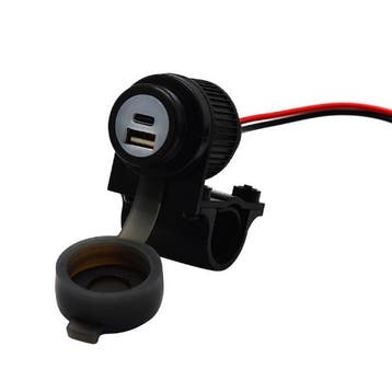 Dubbele USB A+C aansluiting, Verzenden, Nieuw