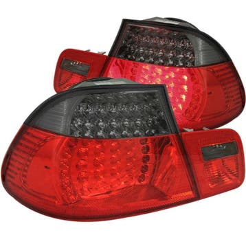 ANZO 1999-2001 BMW 3 Series E46 LED Taillights Red/Smoke 2pc, Ophalen of Verzenden, Nieuw