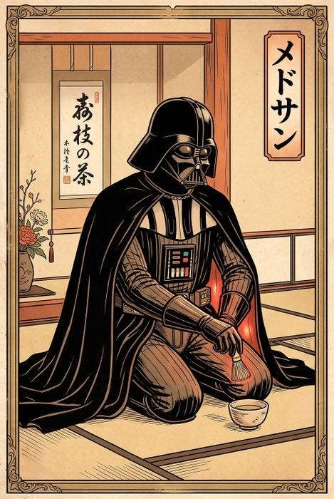 MEDSAN - Vaders Tea Ceremony () - UNIQUE WORK, Antiek en Kunst, Kunst | Designobjecten