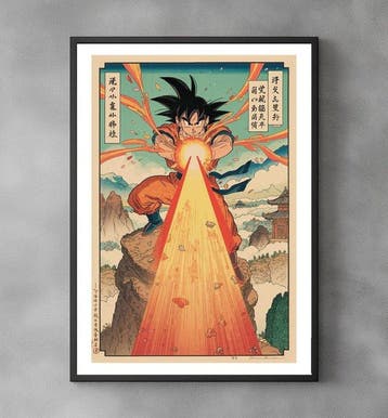Sato Hageshi - The Saiyan’s Light – Son Goku Dragon Ball Z -, Nieuw