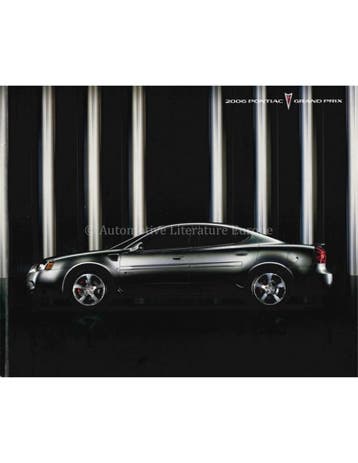 2006 PONTIAC GRAND PRIX BROCHURE ENGELS (USA), Nieuw, Author
