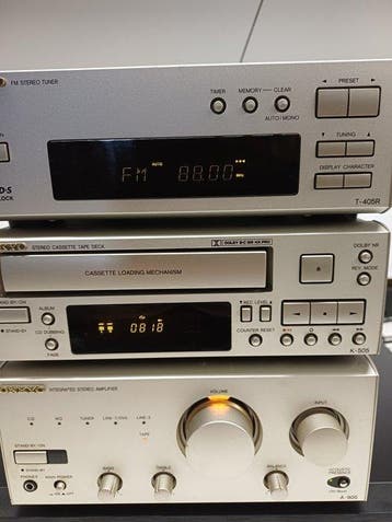 Onkyo - A-905 - K-505 - T-405R Hifi-set - Diverse modellen, Nieuw