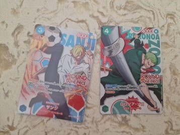 Bandai - 2 Card - One Piece - Roronoa Zoro, Nieuw
