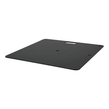 WENTEX® Pipe en Drape Baseplate 35 x 30 cm (lxb) - zwart, Muziek en Instrumenten, Licht en Laser, Verzenden, Nieuw