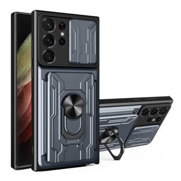 Samsung Galaxy A53 - Card Slot Hoesje met Kickstand en, Verzenden, Nieuw