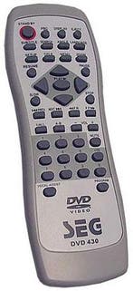 Afstandsbediening Seg 219 dvd 430, Ophalen of Verzenden, Nieuw, Origineel