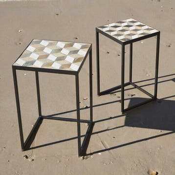Villa Collection - Salontafel - Karv stapelbare tafels -