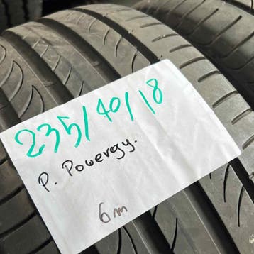 2 x Pirelli 235-40-18 Zomerbanden 6mm, 18 inch, Gebruikt, Ophalen of Verzenden, 235 mm