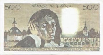 France Fay 71/24 500 Francs Pascal 04/06/1981 C 141 Ss Pi..., Verzenden