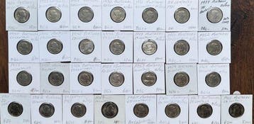 Portugal. Coleção Completa de 29 Moedas de 50 Centavos em