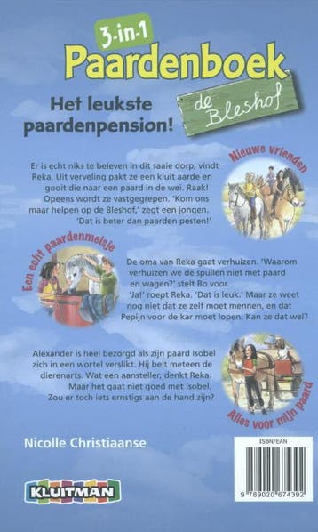 3-in-1 paardenboek / De Bleshof 9789020674392, Boeken, Verzenden, Gelezen, Nicolle Christiaanse