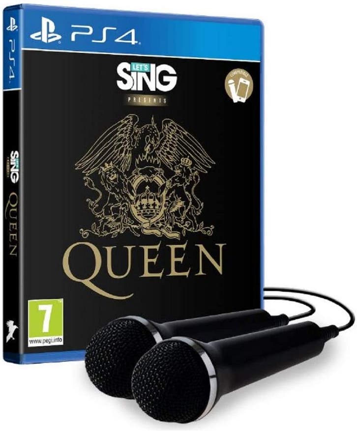 Lets Sing Queen + 2 microfoons, Spelcomputers en Games, Games | Sony PlayStation 4, Verzenden