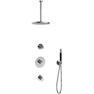 Hotbath Cobber - Inbouw Regendoucheset - Chroom - 2, Doe-het-zelf en Verbouw, Ophalen of Verzenden, Nieuw