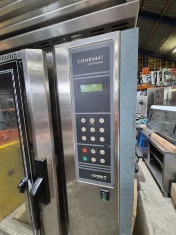 VEILING 10 plaats oven Leventi op rvs onderstel en afzuigkap, Gebruikt, Ovens, Magnetrons en Steamers