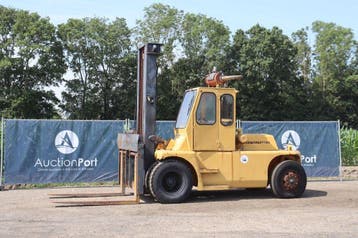 Veiling: Heftruck Caterpillar B22 Diesel 10205kg 4.87m, Ophalen, Caterpillar, Diesel, Heftruck