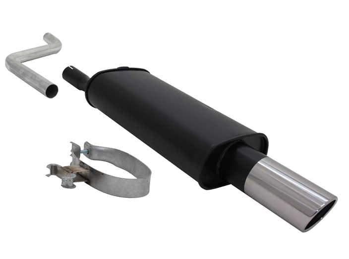 Sportuitlaat Vw Polo 2, Polo 3 1x90mm SR-Design, Auto-onderdelen, Uitlaatsystemen, Nieuw, Verzenden