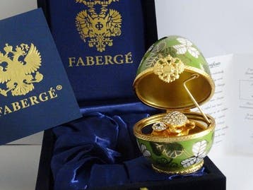 Figuur - Faberge style Imperial Egg - Surprise Egg - Boxed