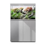 Osaka Glossy ST Grey 80cm met meubel inclusief Day en Night, Ophalen of Verzenden, Nieuw, Leeg aquarium