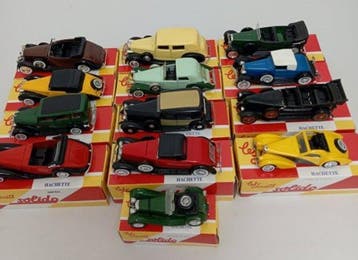 Solido, Hachette 1:43 - Modelauto (13) - Les Jouets Solido,, Nieuw