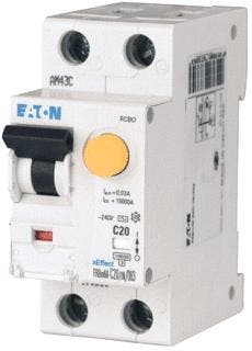 Eaton aardlekautomaat FRBMM-B20/1N/03-A / 1-polig + nul,, Ophalen of Verzenden, Nieuw, Groepenkast