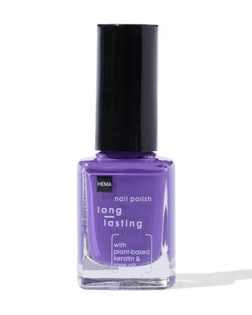 HEMA Long lasting nagellak 1036 purpalicious, Verzenden, Nieuw, Paars