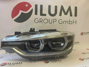 BMW 3 F30 F31 ADAPTIVE LED LIFT KOPLAMP LINKS 7214801-02, Auto-onderdelen, Verlichting, Verzenden, Gebruikt, BMW