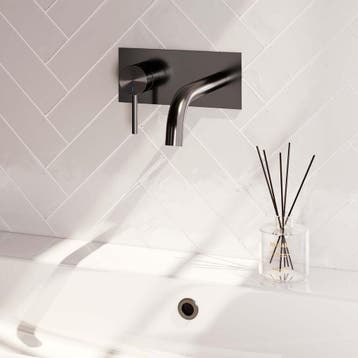 Brauer Gunmetal Edition Inbouw Wastafelmengkraan met Gebogen, Ophalen of Verzenden, Nieuw