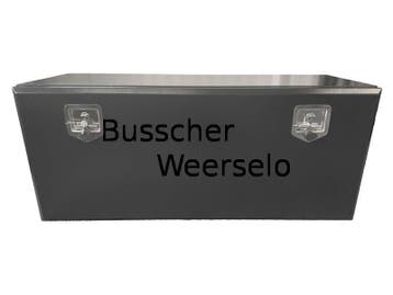 Kist Staal Coated - 120*50*50 - Zwart - Aanhanger - Vrachtwa, Auto diversen, Aanhangwagen-onderdelen, Ophalen of Verzenden, Nieuw