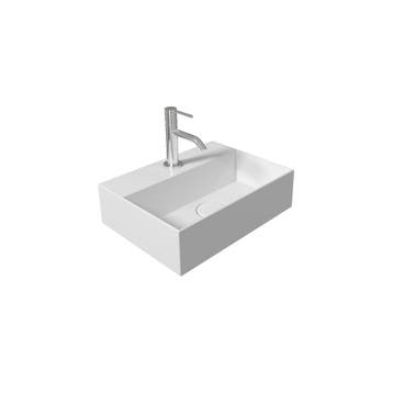Fontein Salenzi Spy 40x30 cm Mat Wit (inclusief bijpassende, Ophalen of Verzenden, Nieuw