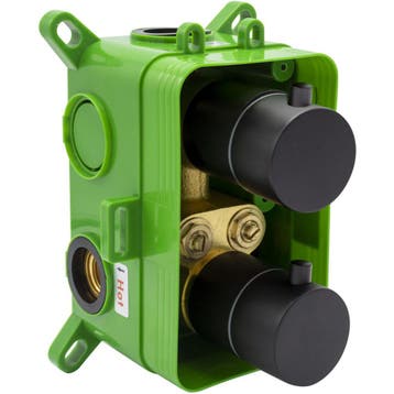 Inbouw Thermostatische Regendoucheset - Leoni -, Ophalen of Verzenden, Nieuw
