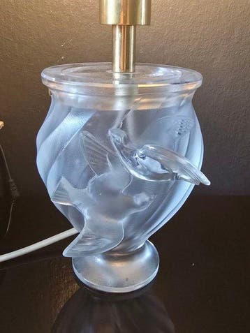 Lalique - Marie-Claude Lalique - Lamp - Rosine - Kristal