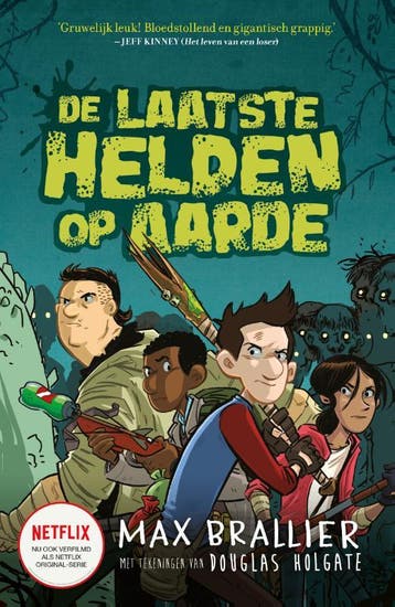 De laatste helden op aarde / De laatste helden op aarde, Boeken, Verzenden, Zo goed als nieuw, Max Brallier