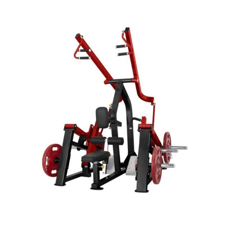 STEELFLEX PLATE LOAD LAT PULL DOWN SEATED ROW, Sport en Fitness, Fitnessapparatuur, Overige typen, Nieuw, Metaal, Armen, Buik