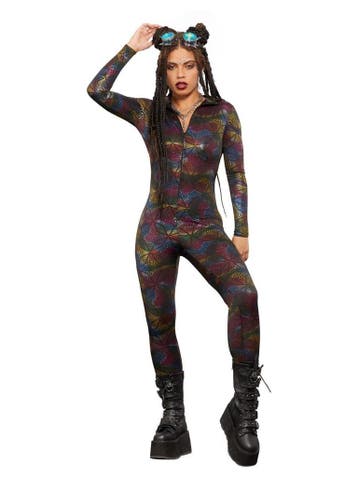 Catsuit Met Geometrische Print, Ophalen of Verzenden, Nieuw