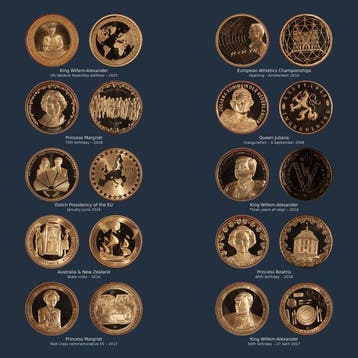 Nederland. 10 ´´Onze Oranjes´´ medals United Nations,