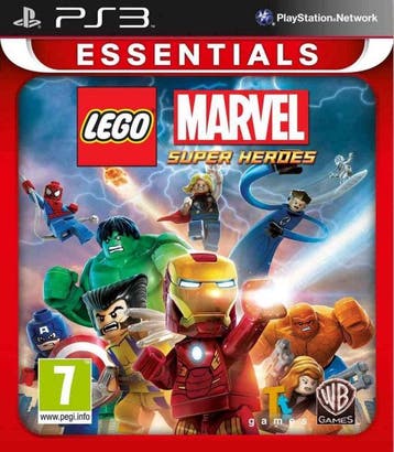 Playstation 3 LEGO Marvel Super Heroes, Verzenden, Zo goed als nieuw