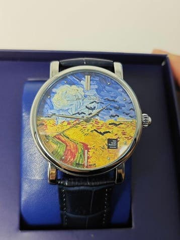 Van Gogh - Swiss Quartz Movement - Zonder minimumprijs -, Sieraden, Tassen en Uiterlijk, Horloges | Heren, Nieuw