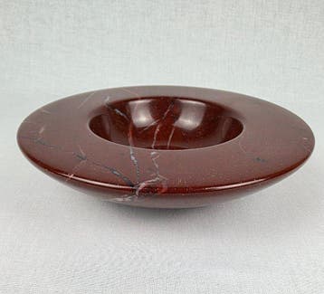 Tafelmiddenstuk - Marmo Rosso di Levanto - Sculpturaal
