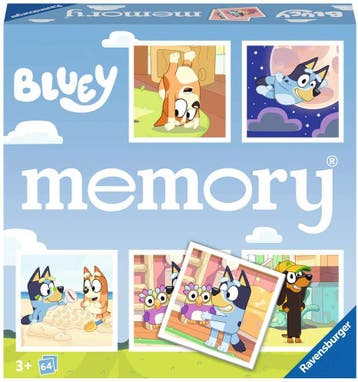 Memory - Bluey | Ravensburger - Kinderspellen, Verzenden, Nieuw