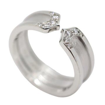 Cartier - Ring - C2 Ring - 18 karaat Witgoud -, Sieraden, Tassen en Uiterlijk, Ringen, Nieuw
