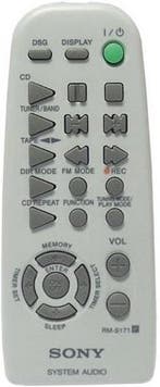 Afstandsbediening Sony RM-S171 cmt-cp101, Ophalen of Verzenden, Nieuw, Origineel