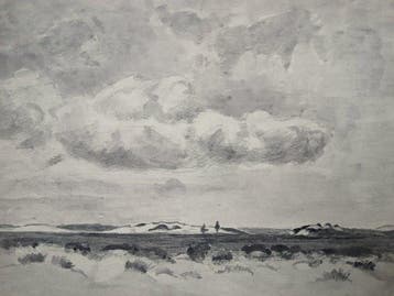 Paul Ceulemans (1884-1955) - Licht - Zon en Donker Spel over