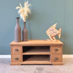 Klassiek Tv-meubel | 120 cm breed | Gratis bezorging |, 100 tot 150 cm, Teakhout, Nieuw, Ophalen of Verzenden