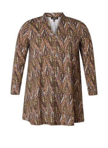 COLLETTA tuniek V hals print Maat:, Verzenden, Nieuw, Overige kleuren