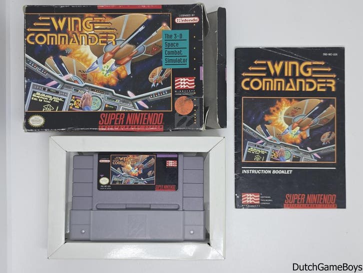 Super Nintendo / Snes - Wing Commander - USA, Spelcomputers en Games, Games | Nintendo Super NES, Gebruikt, Verzenden