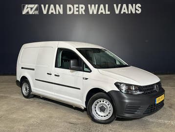 Volkswagen Caddy 2.0 TDI L2H1 Euro6 Airco | Cruisecontrol |, Stof, Gebruikt, Volkswagen, Wit