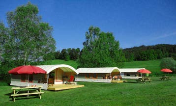 Tent te huur op de beste campings van Tsjechie, Nieuw, Tot en met 5