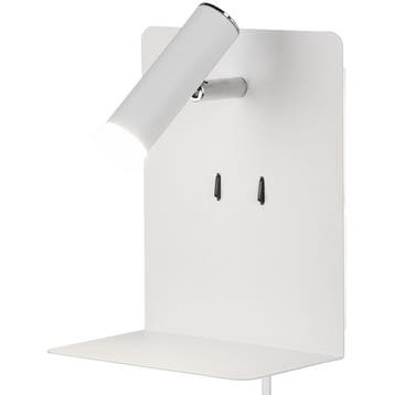 LED Wandlamp - Trion Elonant - 6W - Warm Wit 3000K - USB, Ophalen of Verzenden, Nieuw, Metaal